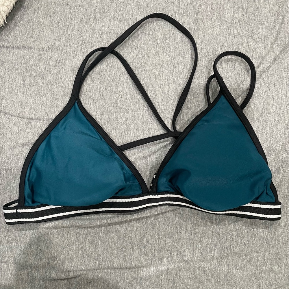 Target Deep Blue Triangle Bikini Top